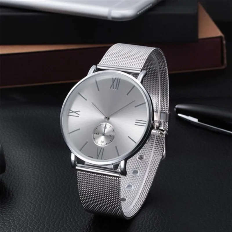 Women Crystal Stainless Steel Watch.