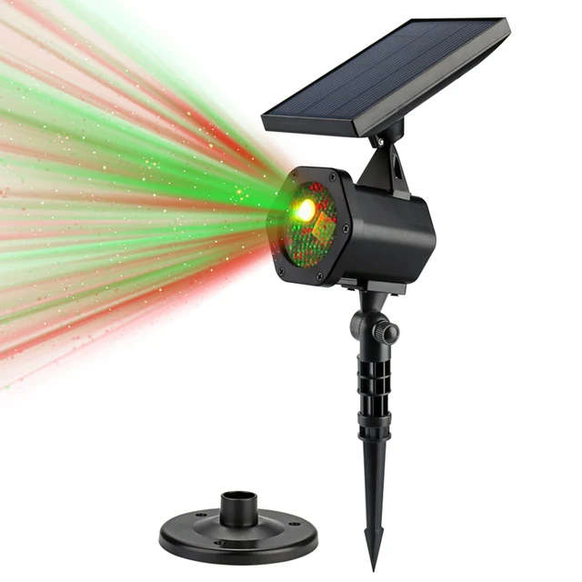 Outdoor Solar Lawn Light Sky Laser Garden Decoration Waterproof IP65 Spotlight.
