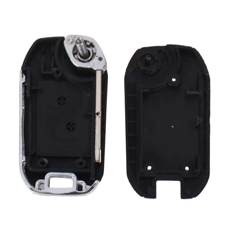Modified Remote Entry Key Fob Shell Case 2 Buttons For Peugeot 106 206 306 406