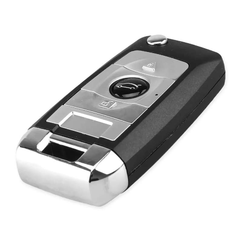 3 Button Remote Flip Folding Car Key Shell for VW MK4 Bora Golf 4 5 6 Passat Polo Bora Touran