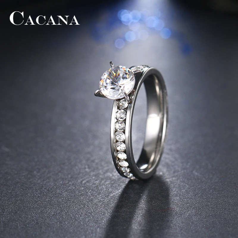 Genuine Stainless Steel Ring Size 7 - WILL NOT FADE