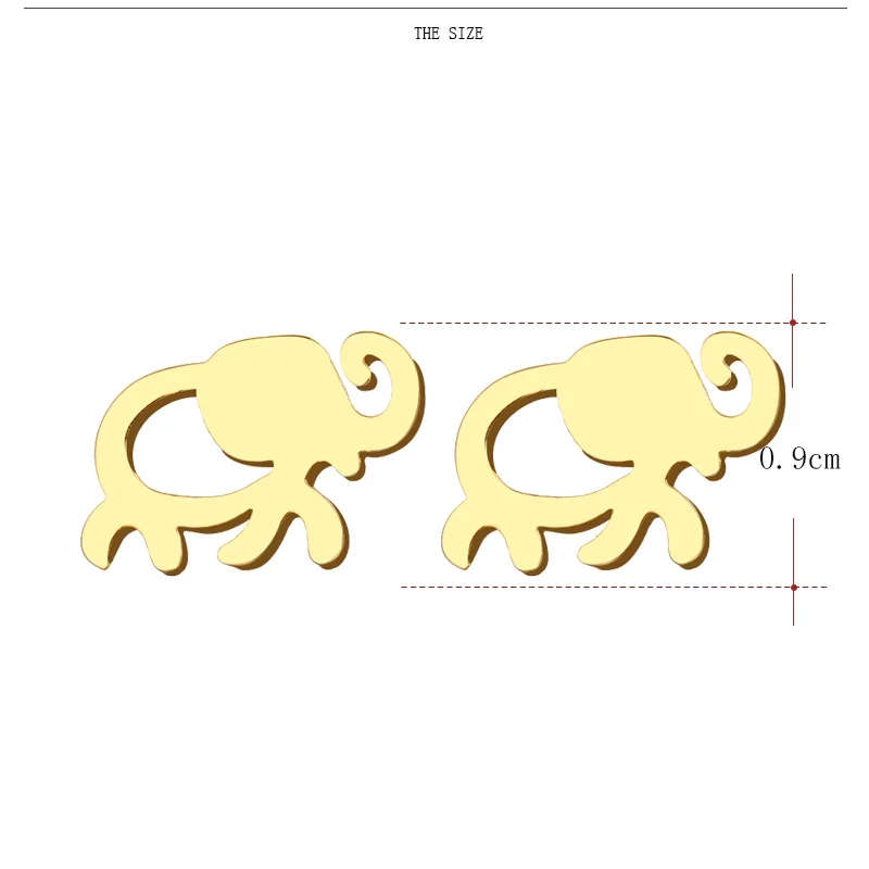 Retail Price R550 Stainless Earring Elephant - DO NOT FADE