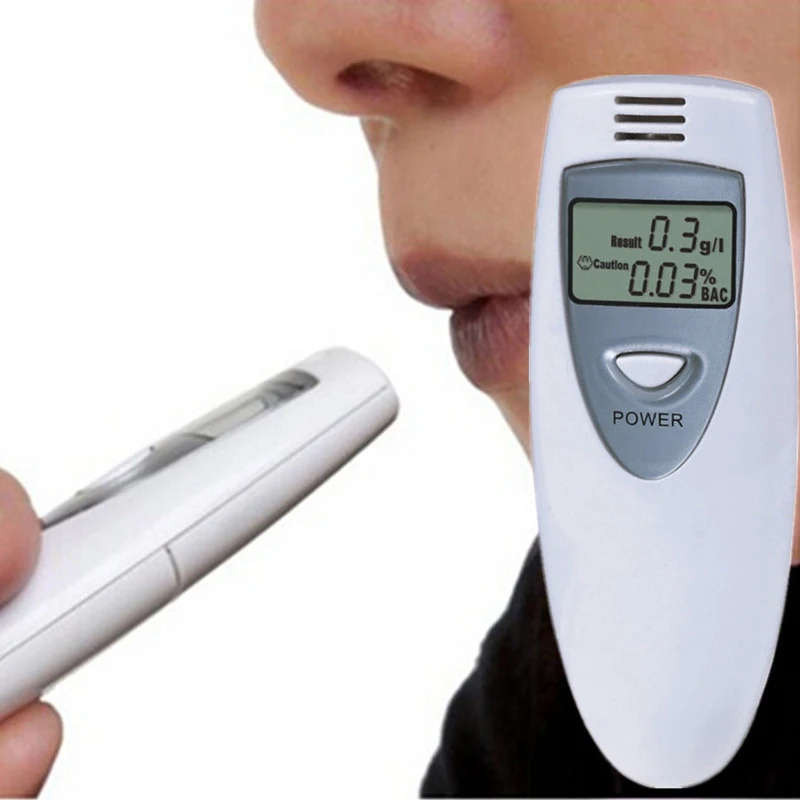2016 Digital Breath Alcohol Tester Professional Breathalyzer LCD ...