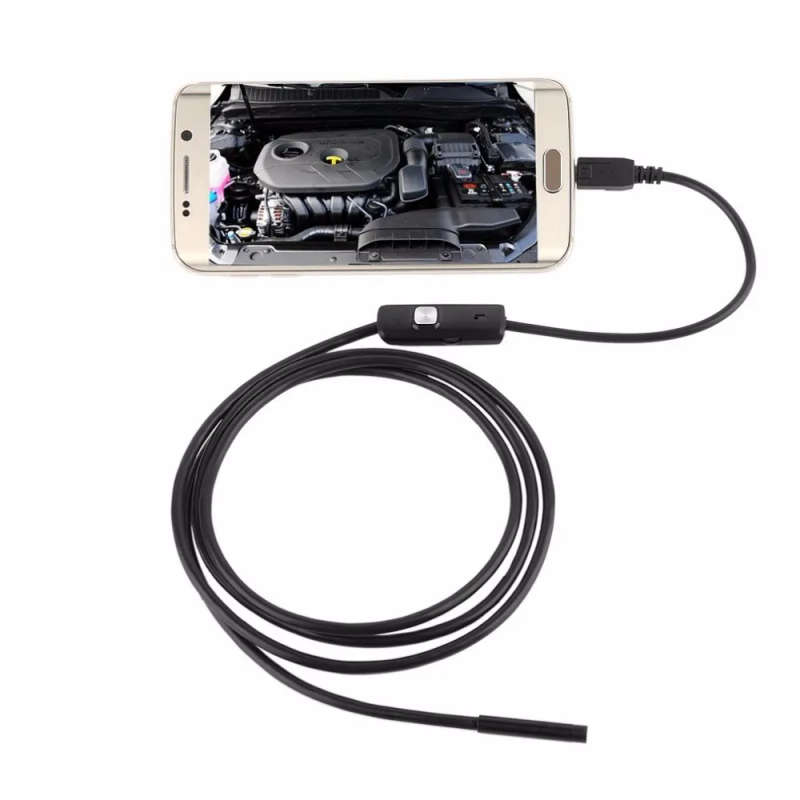 5 meter x 7mm Waterproof 6 LED Endoscope For Android *Free Shipping