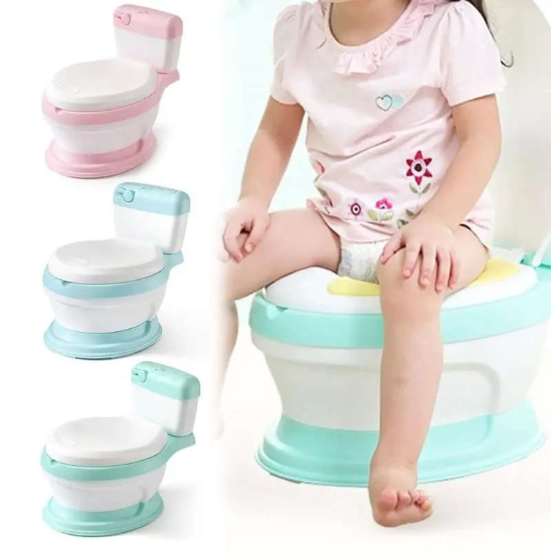 Baby Toilet Training Seat Portable Children Potty Chair Cute ...