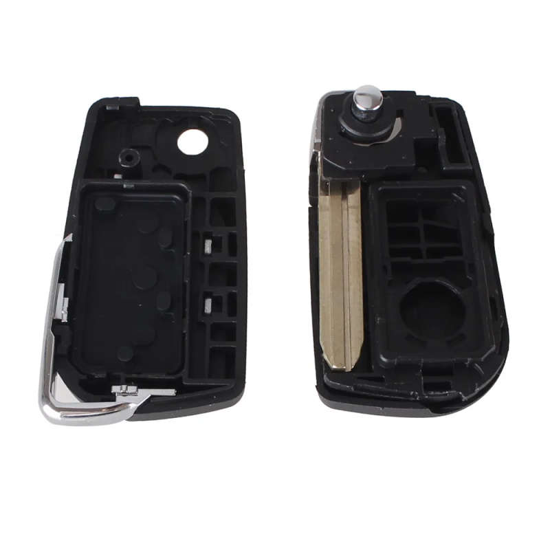 3 Buttons Car Flip Folding Key Shell Blank Remote Fob Case For Toyota Corolla EX VIOS Key Toy43