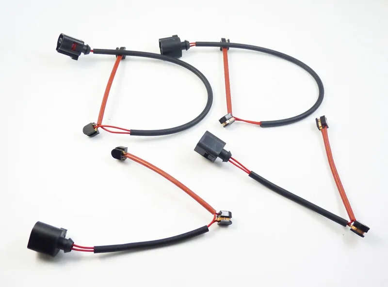 5PCS Set Rear Front Brake Pads Sensor For Audi Q72007-2014 V W Toua reg