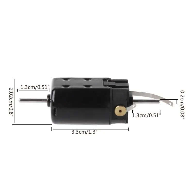 Athearn upgrade -  Atlas 12V-24V 22200rpm High Torque 5-Pole Dual Shaft Motor