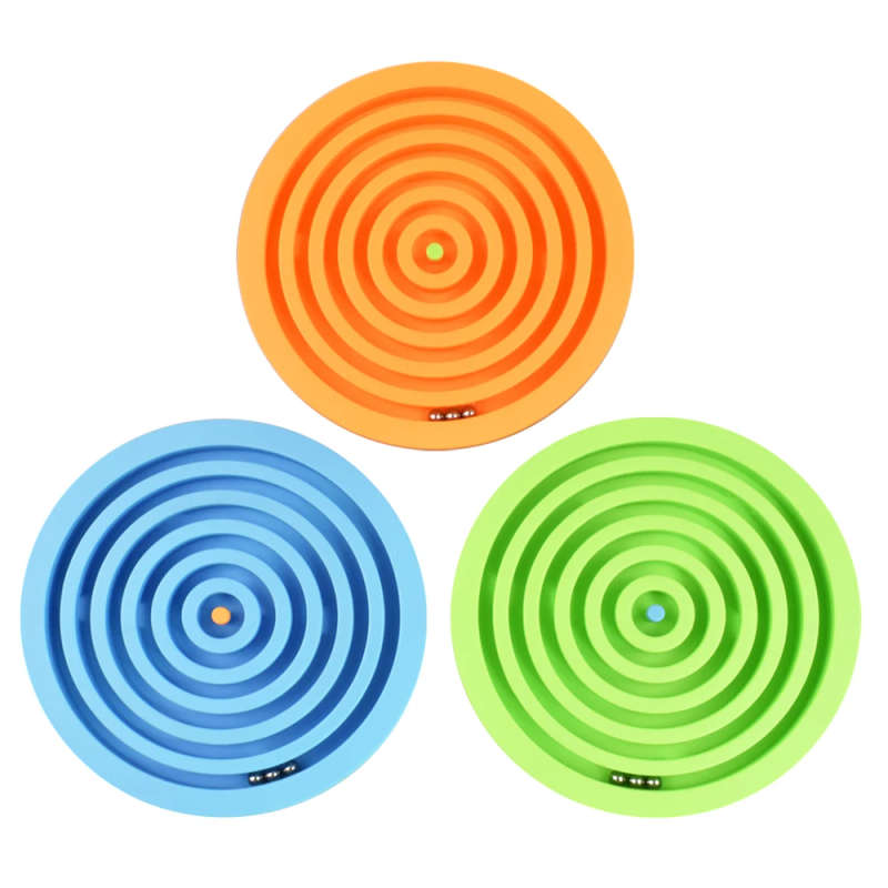 Labyrinth Magic Intellect Ball Balance Maze Perplexus Puzzle Education Toy (Green)