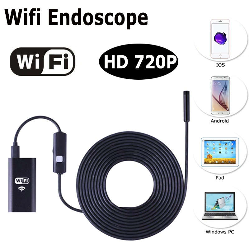 10M WIFI ENDOSCOPE HD720P