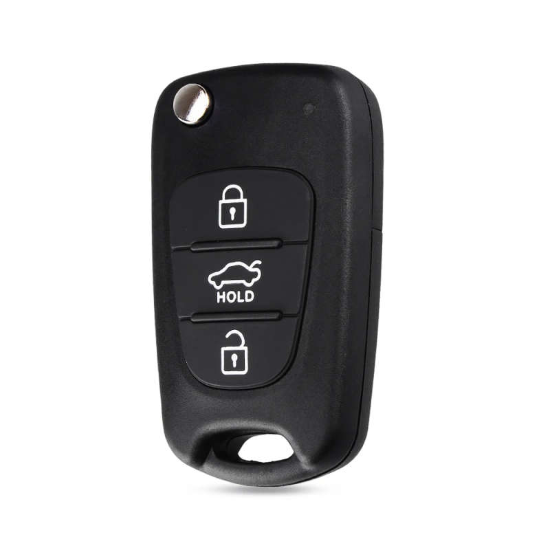 3 Buttons Flip Remote Key Shell For Hyundai I30 IX35 Kia K2 K5 sportage picanto 3 rio