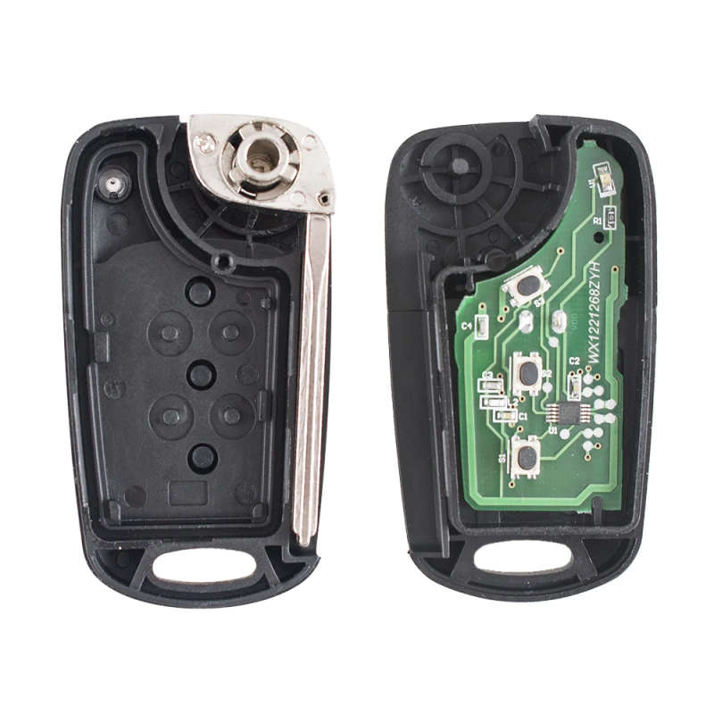 3 Buttons Remote Key Fob For Hyundai YF Sonata Car Auto Vehicle Control Alarm 433MHz ID46