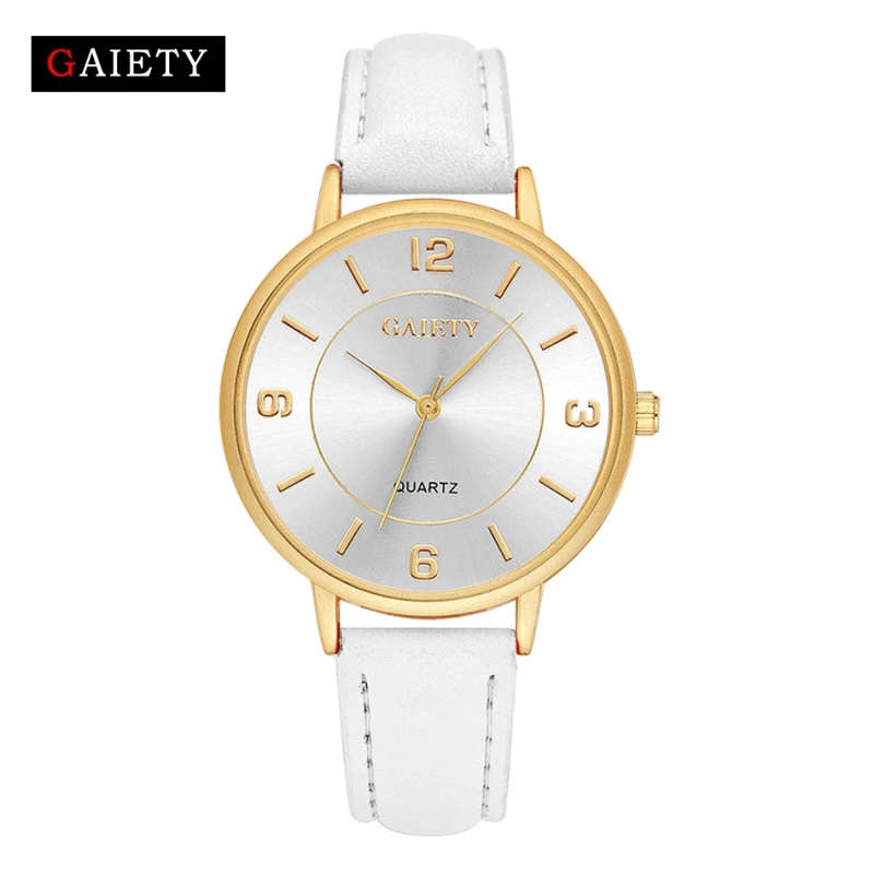 Womens Casual Dress Gold Wrist Watch.