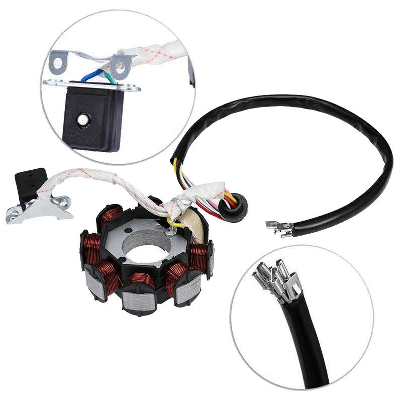 CDI Ignition Coil Wiring Harness Switch Stator Solenoid Relay Regulator for ATV QUAD Dirt Bike