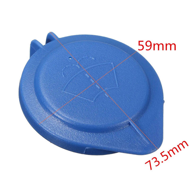 2PCS Car Water Bottle Cover Tank Windshield Washer Wiper Bottle Cap For Peugeot 206 307 Citroen C4