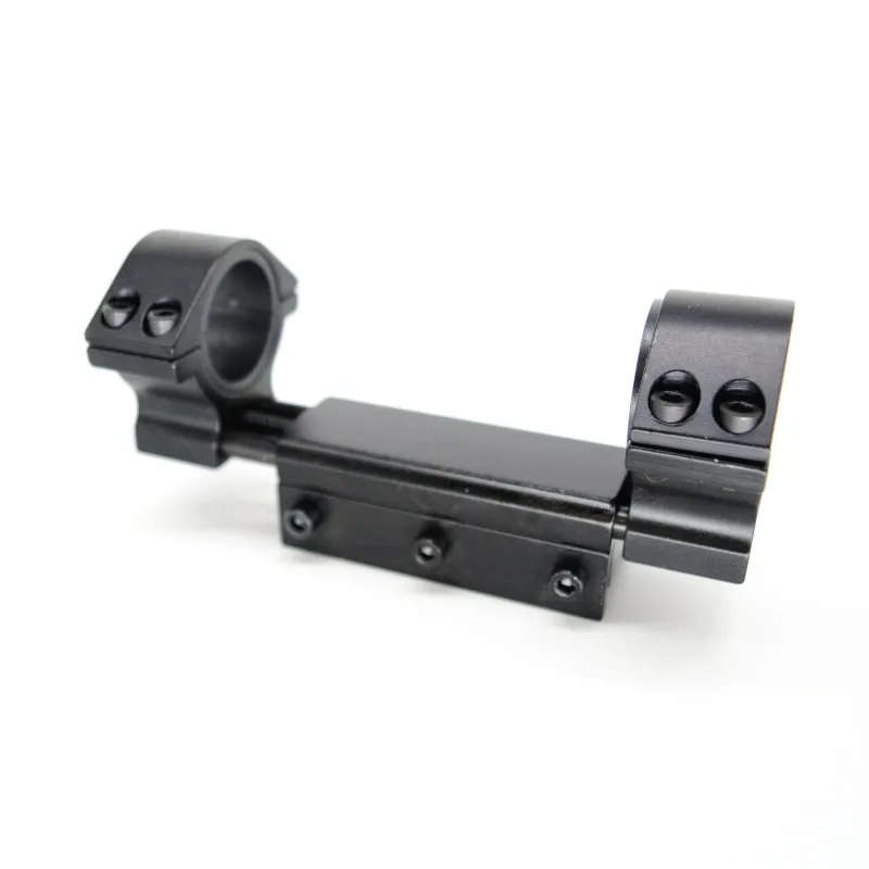 Airgun Scope Mount 25.4mm /30mm Ring w/Stop Pin Rifle Scope Mount Weaver Base Dovetail 20m