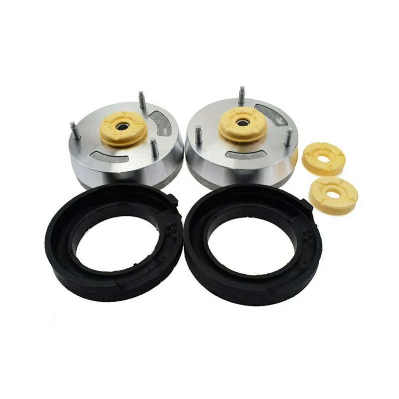 Front Strut Shock Mounting Mounts & Upper Lower Spring Pad For BMW X5 X6 E70 E71