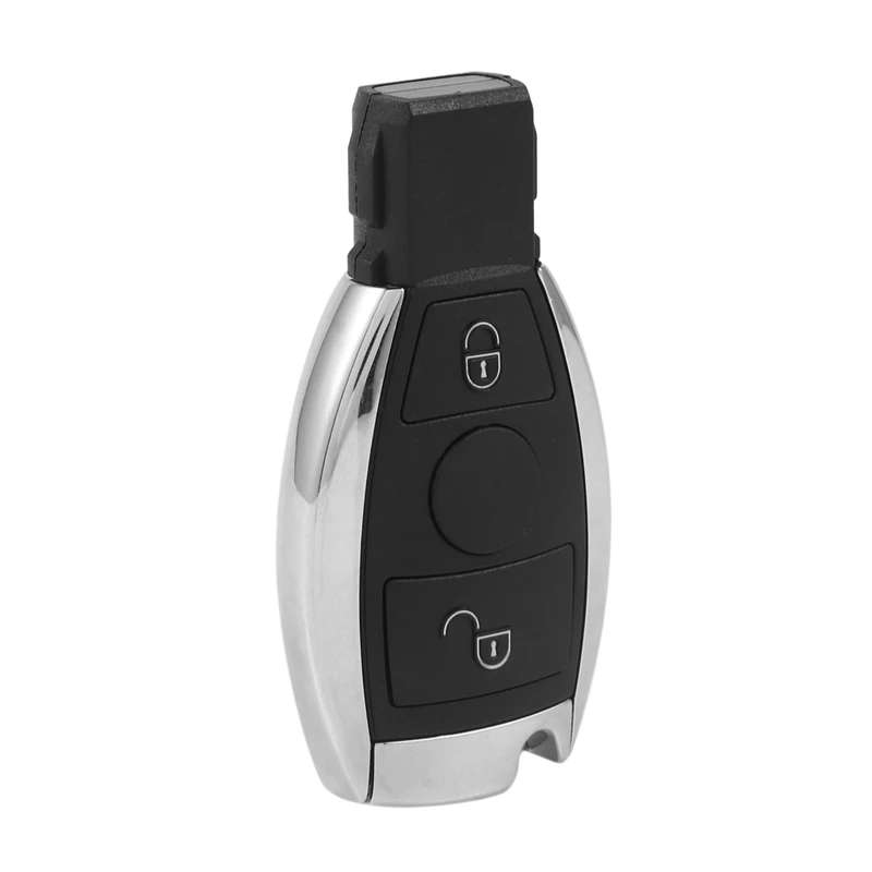 2 Buttons Remote Car Key 433.92 MHz for Mercedes BENZ 2000+ with NEC&BGA Key Shell Replacement Case