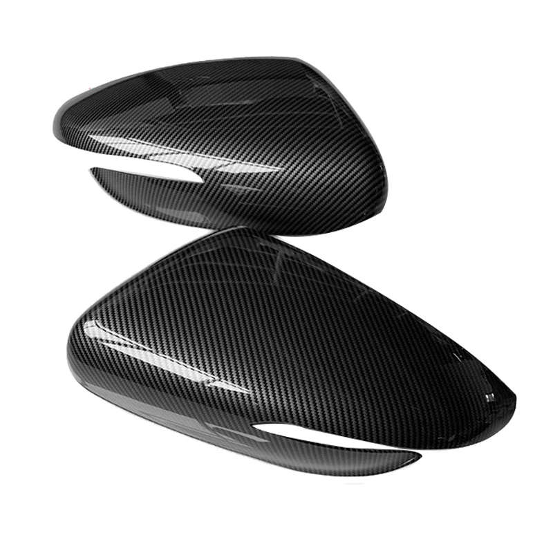 Carbon Fiber Side Wing Mirror Rearview Mirror Cover Shell Cap Housing for KIA K3 Forte 2013-17