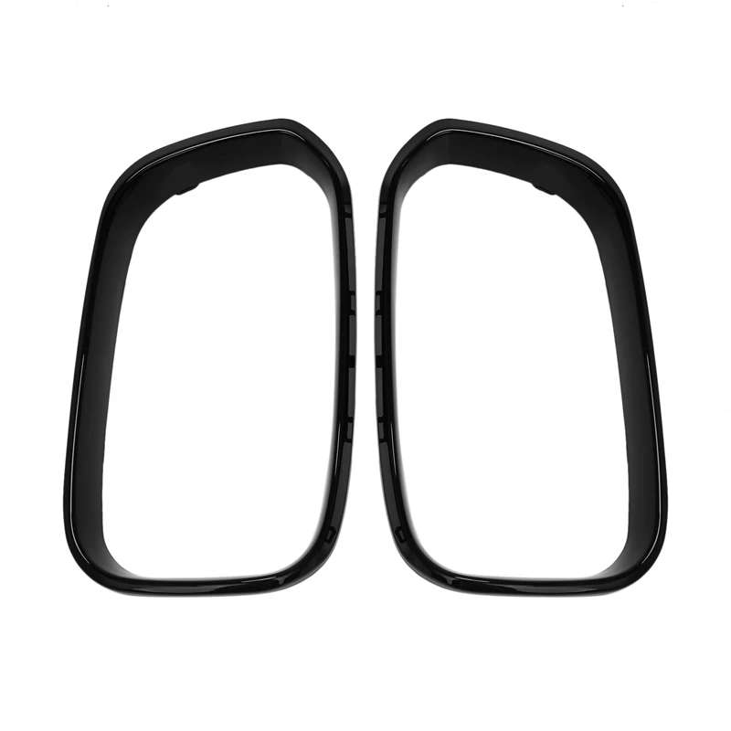 1 Pair Gloss Black Car Front Bumper Kidney Grille Frame For-BMW 1 Series F20 F21 LCI 125I 135I