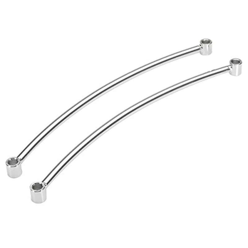 Pair Rear Fender Rail Support Bracket Mount Holder for Cruiser Cafe Bobber