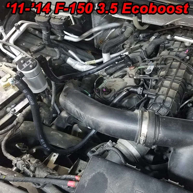 Car Oil Catch Can Oil Separator for Ford F150 Raptor 3.5L Ecoboost Expedition 3.5 EcoBoost