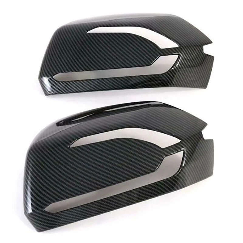 Door Side Mirror Cover Trim Rear View Cap Overlay Molding Garnish for Hyundai Palisade 2019