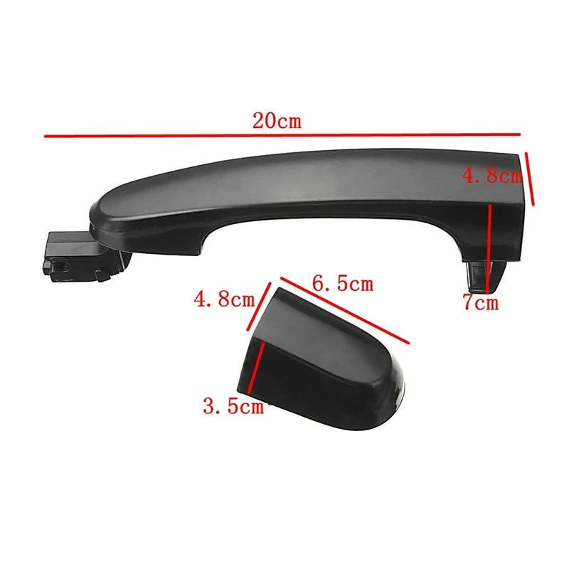 Exterior Outside Door Handle Replacement Left&Right for KIA Sportage 2005-10