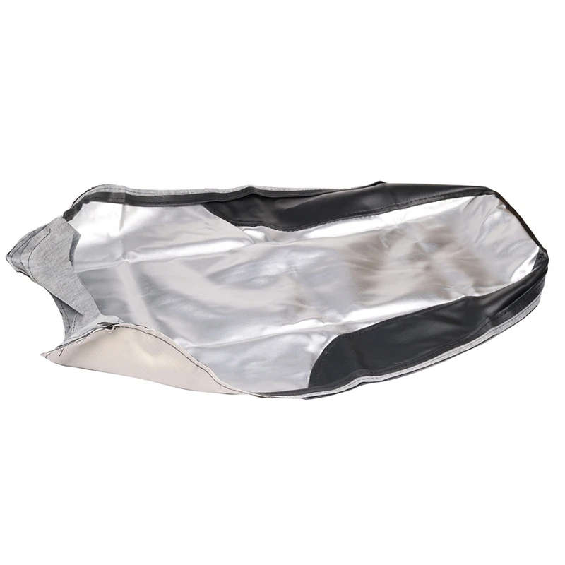 Seat Cushion Cover Black Against Insulation Breathable Wear for YAMAHA JYM125-2 JYM 125