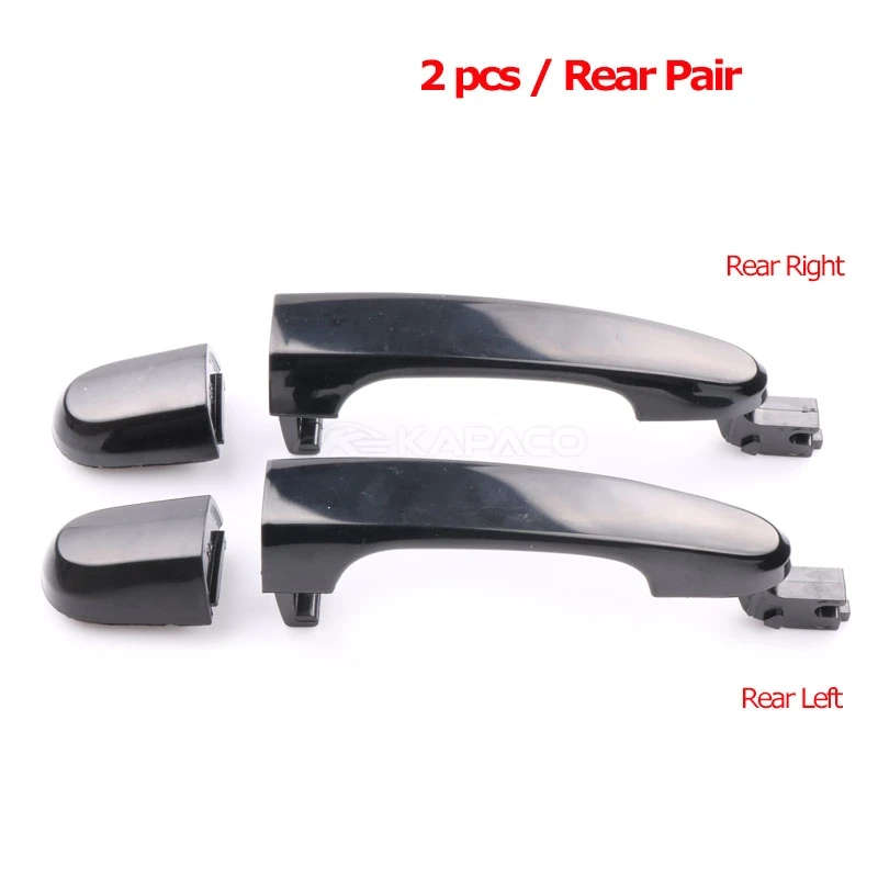 4pcs Car Exterior Door Handles For Kia Sportage 2005-2010 Outside Door Handle knob 82651 82661 83651