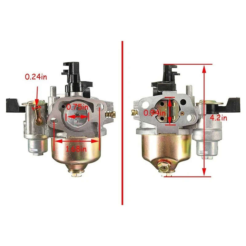 For Honda GX160 5.5HP Replacement Quality Carburetor W Lever 16100-ZH8-W61