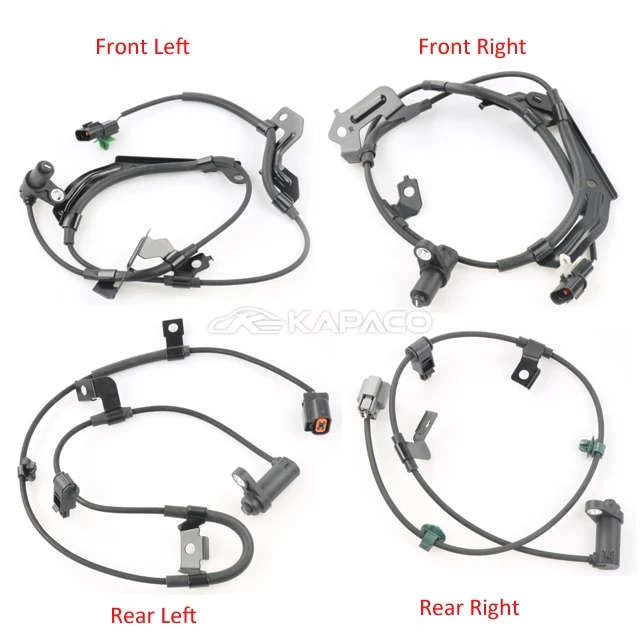 2 pcs ABS Sensor Wheel Speed For Mitsubishi L200 Triton Pajero Montero Sport Challenger Shogun