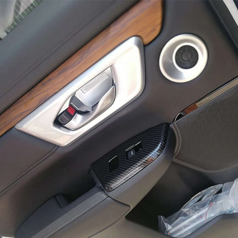 ABS Car Accessories Inner Door Handle Cover Catch Bowl Trim Bezel Frame Garnish for Honda CRV CR-V