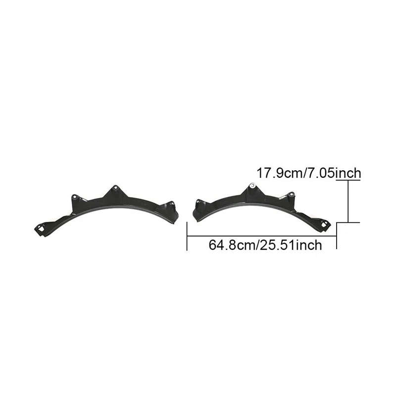 Car Fender Flares-Arch Panel Trim Lip Cover Fit for-BMW G30 G38 2017-2019