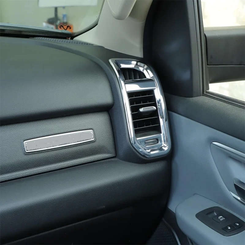 for Dodge Ram 1500 19-21 Interior Accessories Center Console Side Air Vent Outlet Cover Trim