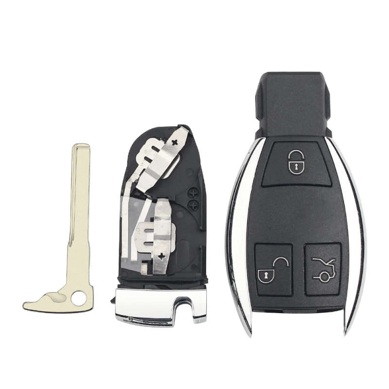 3 Buttons Remote Key Car Shell Case For MERCEDES BENZ Smart Key Fob S SL ML SLK CLK E