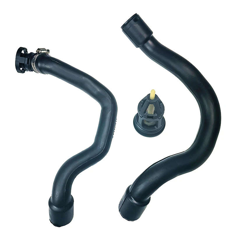 Turbocharger Air Pipe With Valve V763382280 For Peugeot 3008 408 508 1.6T Citroen C4L C5 DS