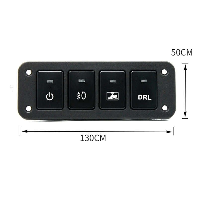Car Modified 4-position Switch Panel for Toyota Camry/Yaris /Highlander/Prius/Levin /Corolla /Vios