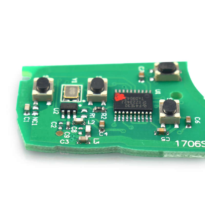 Car AlarmRemote Key 433MHz Circuit Board Electronic For Chevrolet Cruze Malibu Aveo Spark Sail