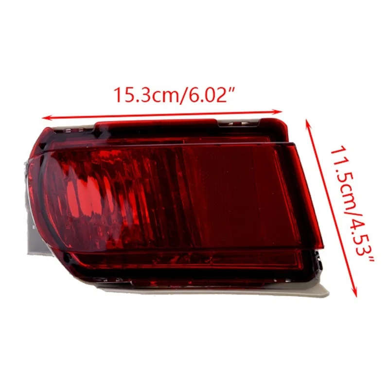 Car Rear Bumper Lamp Tail Fog Light Lamp for Toyota Land Cruiser Prado FJ150 2010-2015