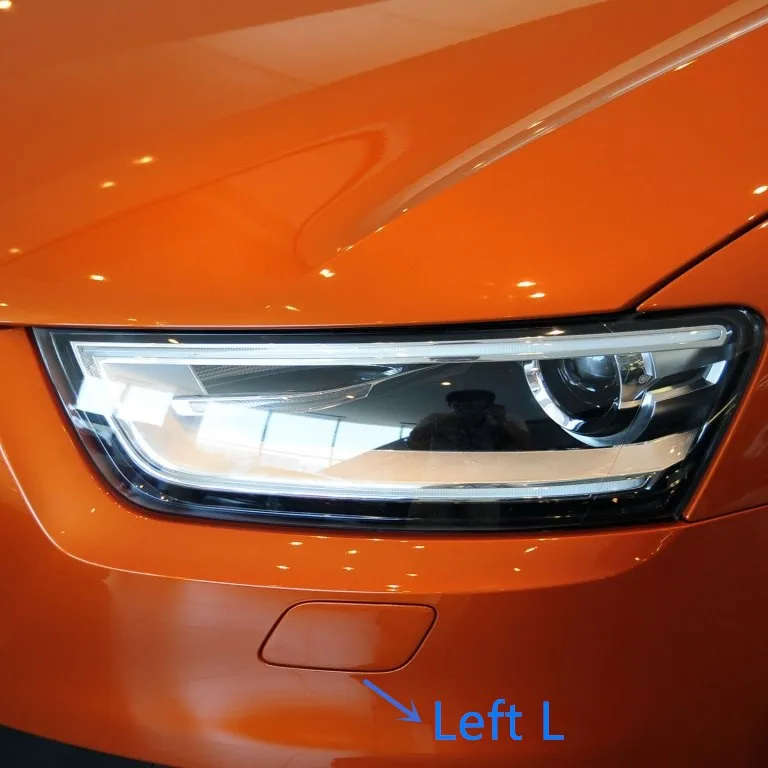For Audi Q3 2012 2013 2014 Head lamp Headlight Washer Spray Nozzle Cover Cap