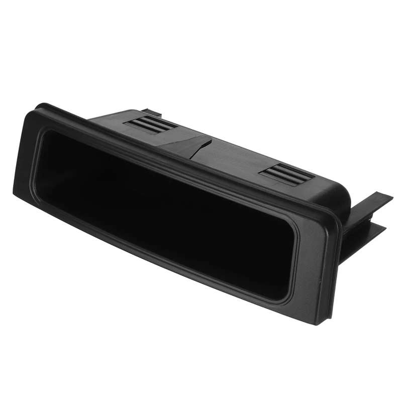 Black Car Front Centre Insert Console Storage Box Cover Trim for Mercedes for Benz W203 C-Class
