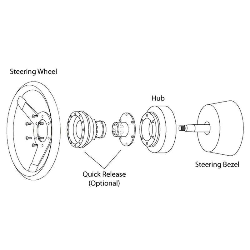 Steering Wheel Hub Adapter Boss Kit for Mini Cooper 2002 - 2006 for-BMW M3 Z4 330I 330Ci 330Xi