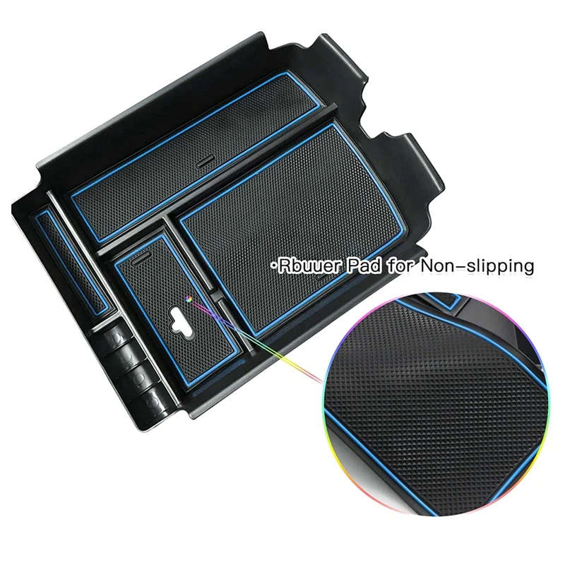 For Atlas 2018-2021 Accessories Car Central Console Organizer Tray Armrest Storage Box