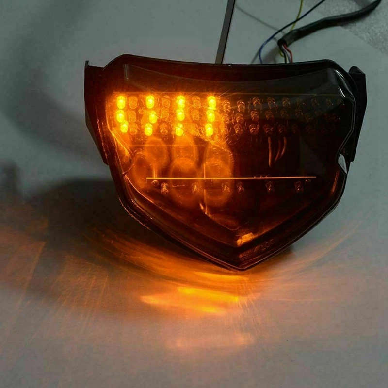 Motorcycle LED Rear Turn Signal Tail Stop Light Lamp Integrated for Suzuki GSXR600 GSXR750 GSXR 600