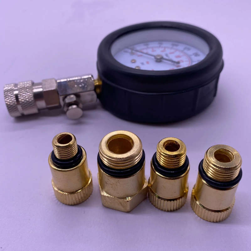 Diesel Engine Compression Cylinder Pressure Tester Gauge Kit Tester Leakage Diagnostic Automotive...