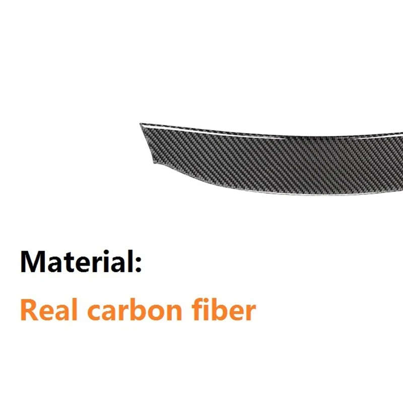 For Mitsubishi Lancer 2008-2015 Carbon Car Instrument Co-Pilot Glove Box Handle Trim Sticker Cover