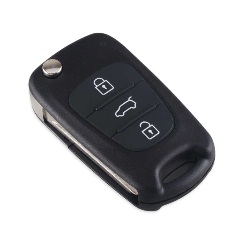 For HYUNDAI I30 IX35/Kia K2 K5 Sportage Picanto rio Cerato Ceed Soul Flip Folding Remote key Shell
