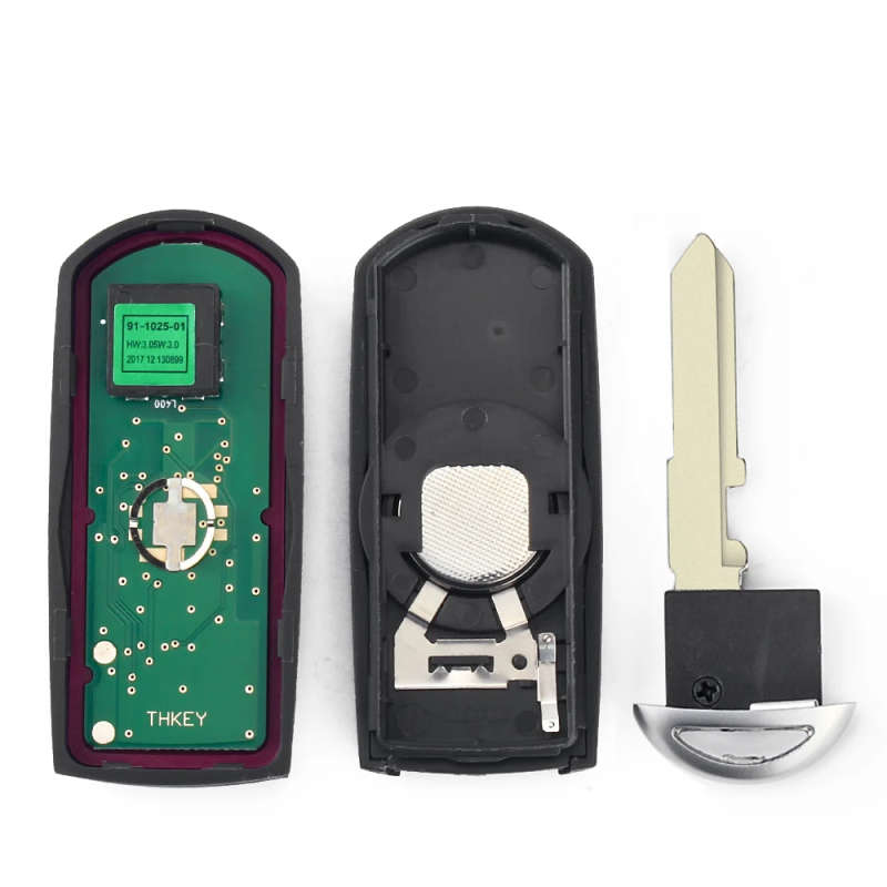 Remote Key Fob For Mazda 2014-17 3 Hatchback WAZSKE13D01/D02 WAZSKE13D01 D02 315Mhz ID4 Chip