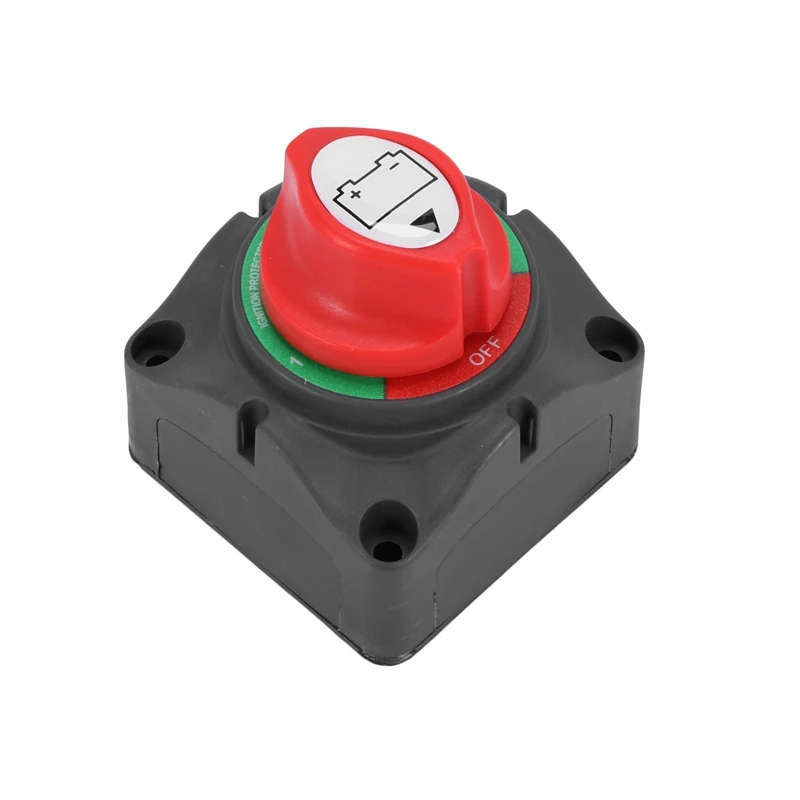2X 3 Position Disconnect Isolator Master Switch, 12-60V Battery Power Cut Off Kill Switch